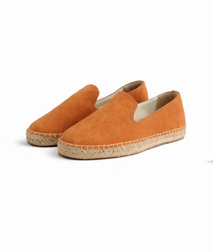 Cognac - Espadrillas Uomo in pelle scamosciata